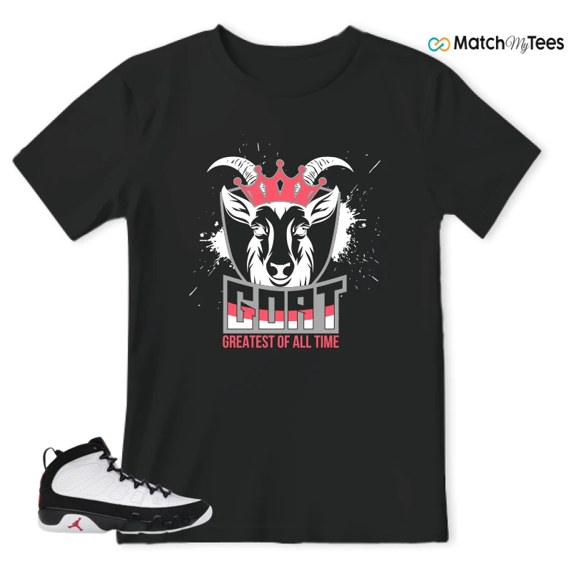 NIKE JORDAN 9 RETRO OG SPACE JAM (2026) SNEAKER Matching Tees t-shirt