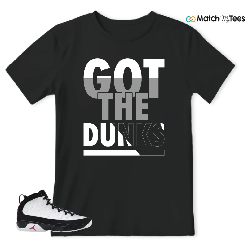 NIKE JORDAN 9 RETRO OG SPACE JAM (2026) SNEAKER Matching Tees t-shirt