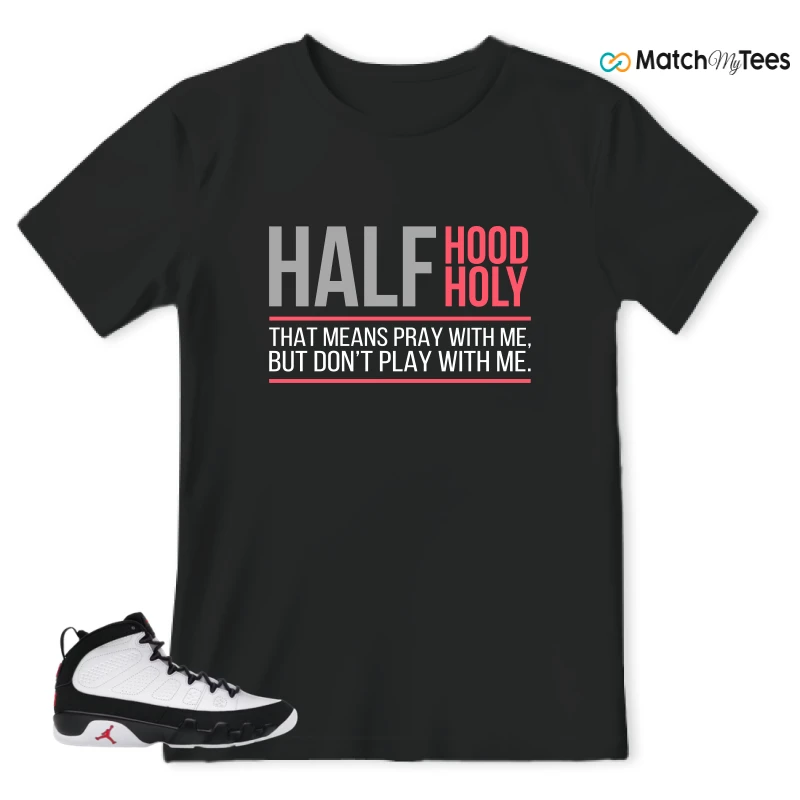 NIKE JORDAN 9 RETRO OG SPACE JAM (2026) SNEAKER Matching Tees t-shirt