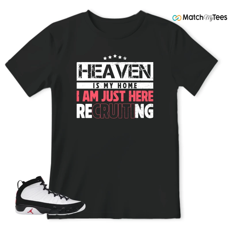 NIKE JORDAN 9 RETRO OG SPACE JAM (2026) SNEAKER Matching Tees t-shirt