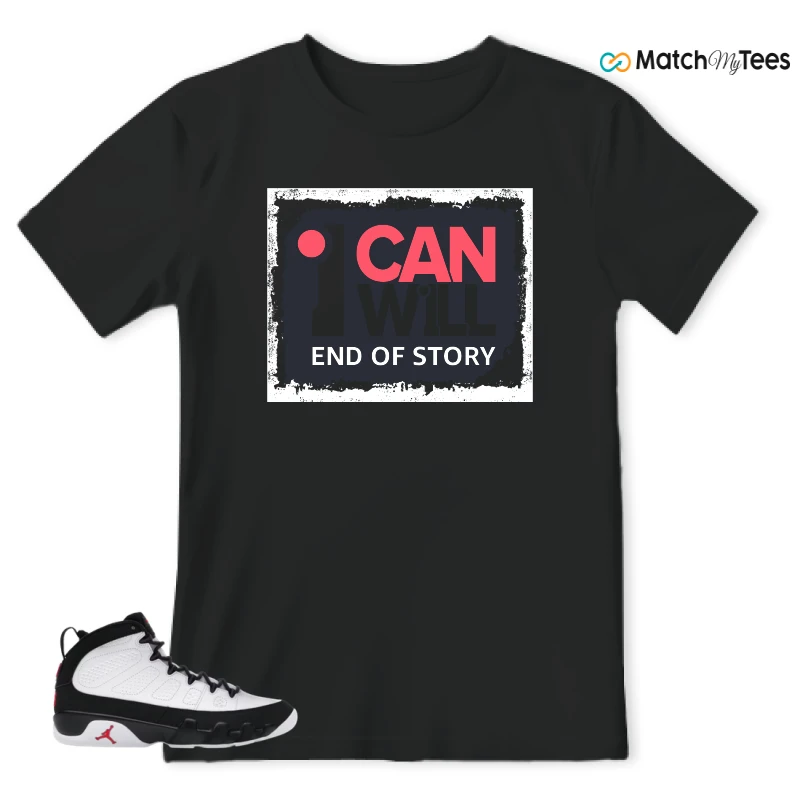 NIKE JORDAN 9 RETRO OG SPACE JAM (2026) SNEAKER Matching Tees t-shirt