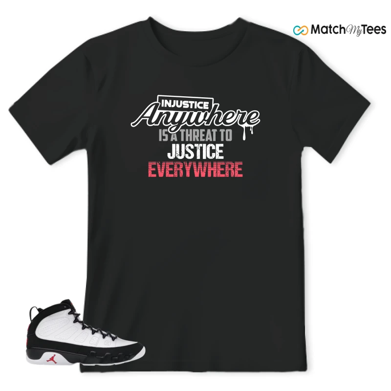NIKE JORDAN 9 RETRO OG SPACE JAM (2026) SNEAKER Matching Tees t-shirt