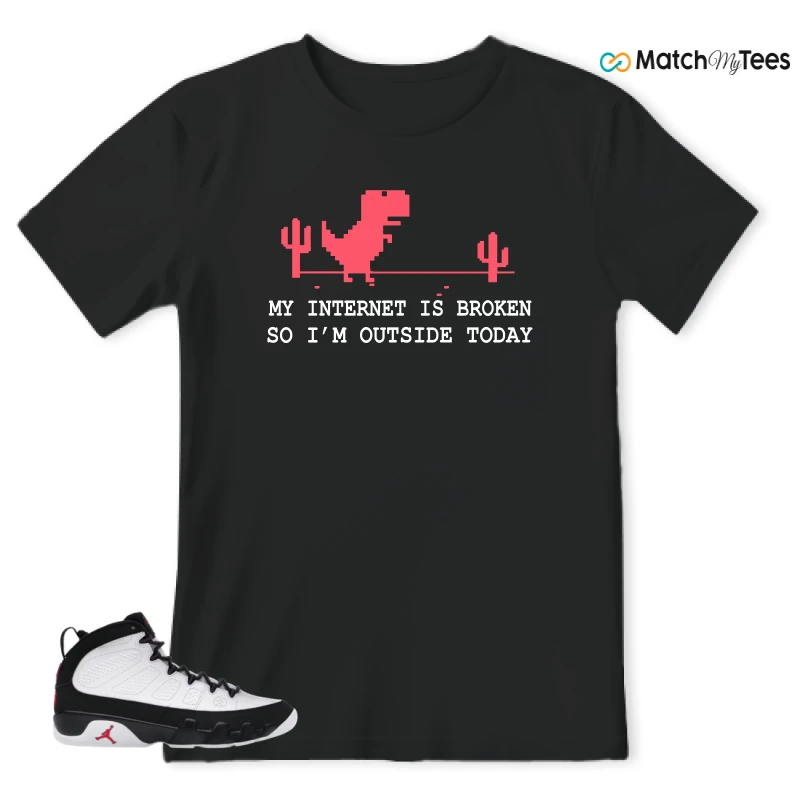 NIKE JORDAN 9 RETRO OG SPACE JAM (2026) SNEAKER Matching Tees t-shirt