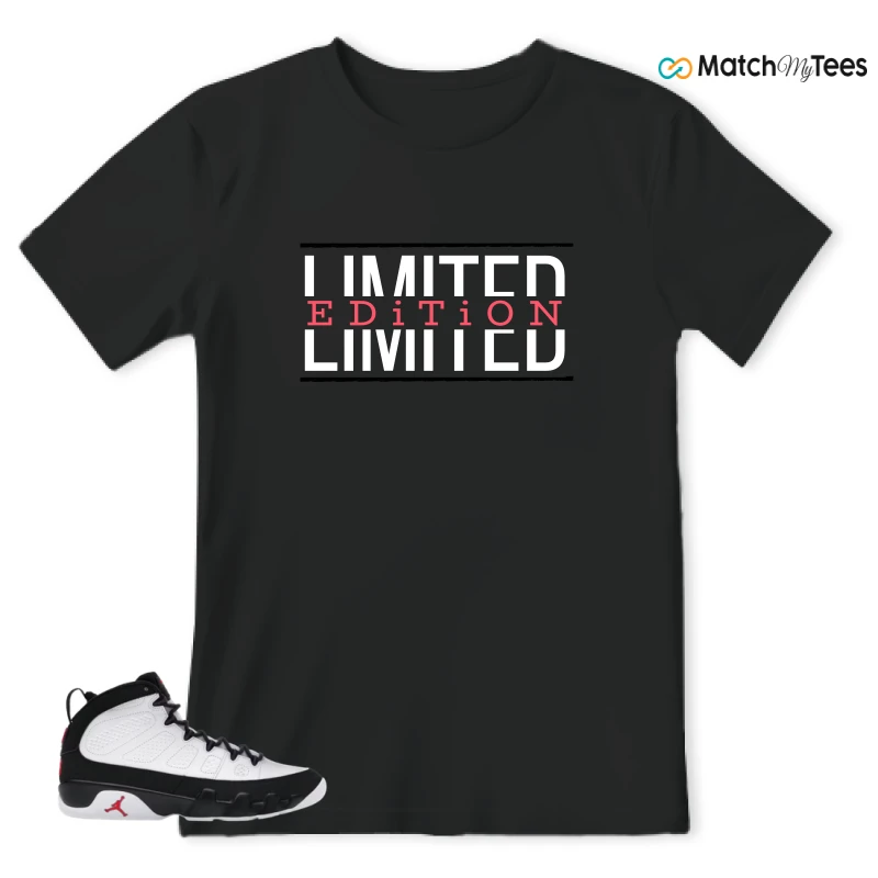 NIKE JORDAN 9 RETRO OG SPACE JAM (2026) SNEAKER Matching Tees t-shirt
