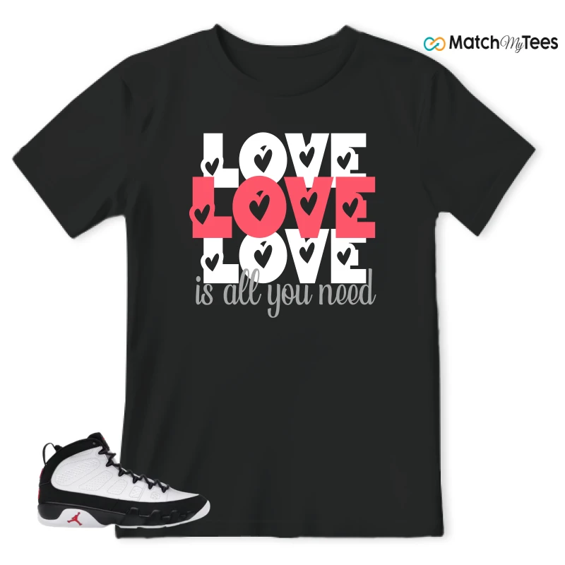 NIKE JORDAN 9 RETRO OG SPACE JAM (2026) SNEAKER Matching Tees t-shirt