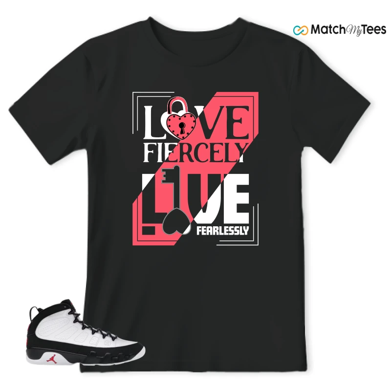 NIKE JORDAN 9 RETRO OG SPACE JAM (2026) SNEAKER Matching Tees t-shirt