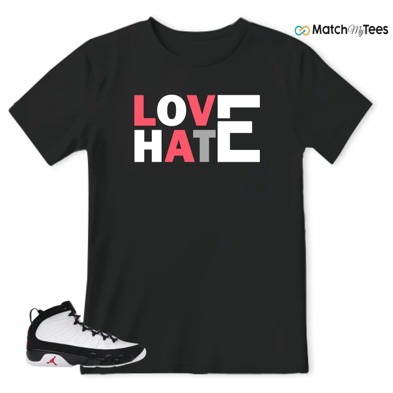NIKE JORDAN 9 RETRO OG SPACE JAM (2026) SNEAKER Matching Tees t-shirt