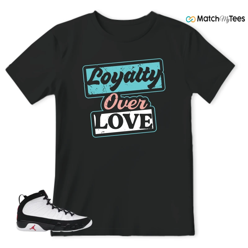 NIKE JORDAN 9 RETRO OG SPACE JAM (2026) SNEAKER Matching Tees t-shirt