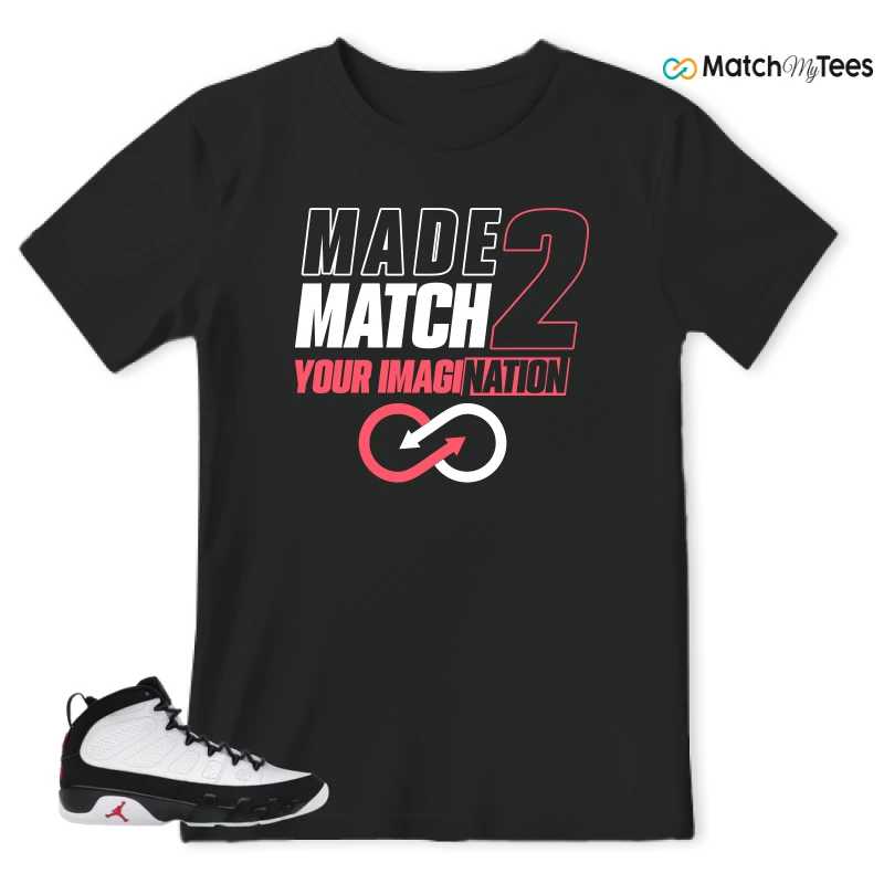 NIKE JORDAN 9 RETRO OG SPACE JAM (2026) SNEAKER Matching Tees t-shirt