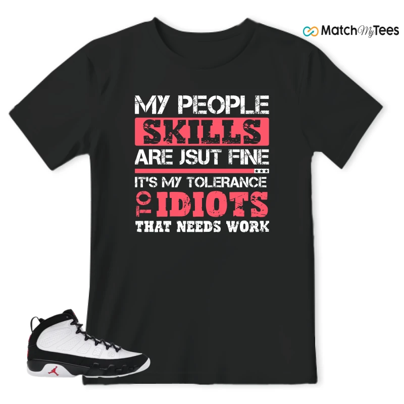 NIKE JORDAN 9 RETRO OG SPACE JAM (2026) SNEAKER Matching Tees t-shirt