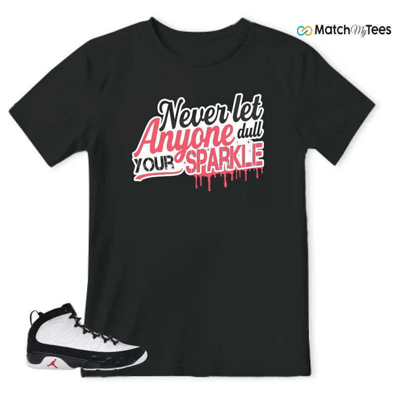 NIKE JORDAN 9 RETRO OG SPACE JAM (2026) SNEAKER Matching Tees t-shirt