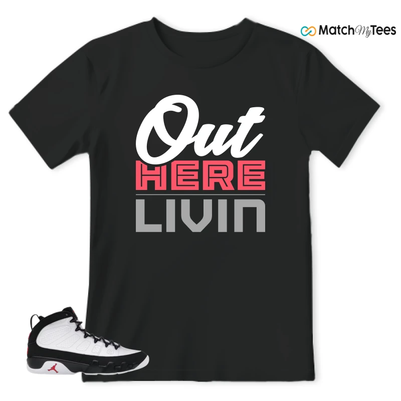 NIKE JORDAN 9 RETRO OG SPACE JAM (2026) SNEAKER Matching Tees t-shirt