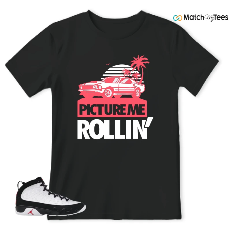 NIKE JORDAN 9 RETRO OG SPACE JAM (2026) SNEAKER Matching Tees t-shirt
