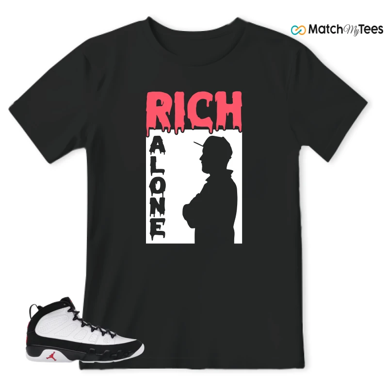 NIKE JORDAN 9 RETRO OG SPACE JAM (2026) SNEAKER Matching Tees t-shirt