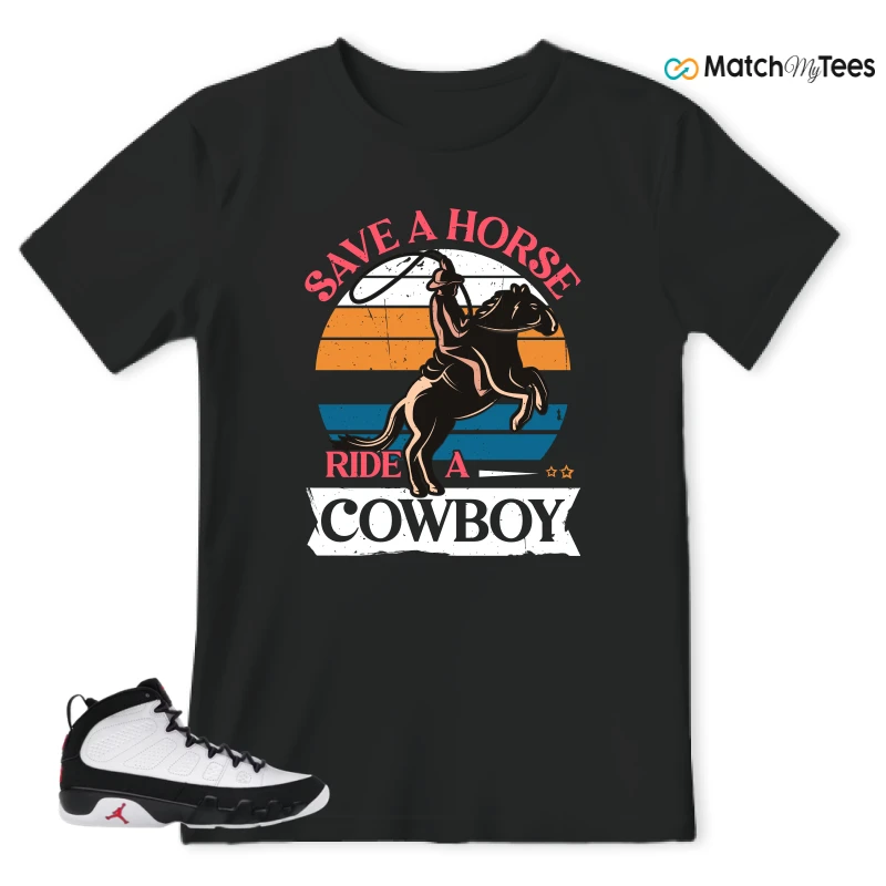 NIKE JORDAN 9 RETRO OG SPACE JAM (2026) SNEAKER Matching Tees t-shirt