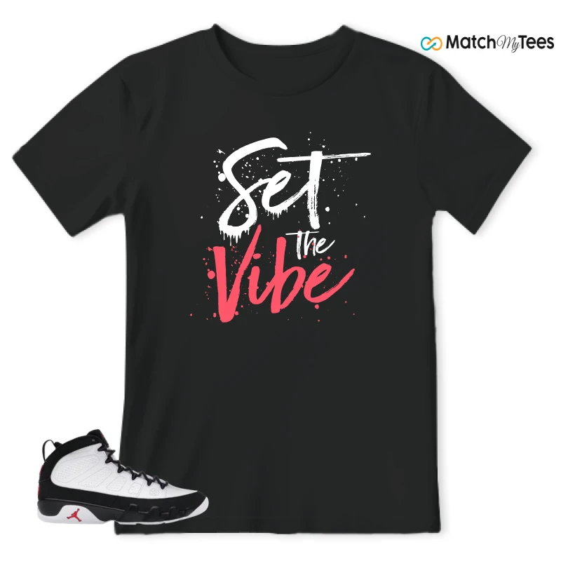 NIKE JORDAN 9 RETRO OG SPACE JAM (2026) SNEAKER Matching Tees t-shirt