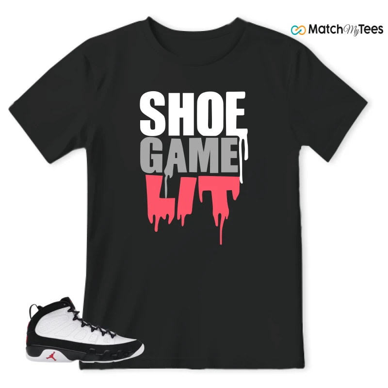 NIKE JORDAN 9 RETRO OG SPACE JAM (2026) SNEAKER Matching Tees t-shirt
