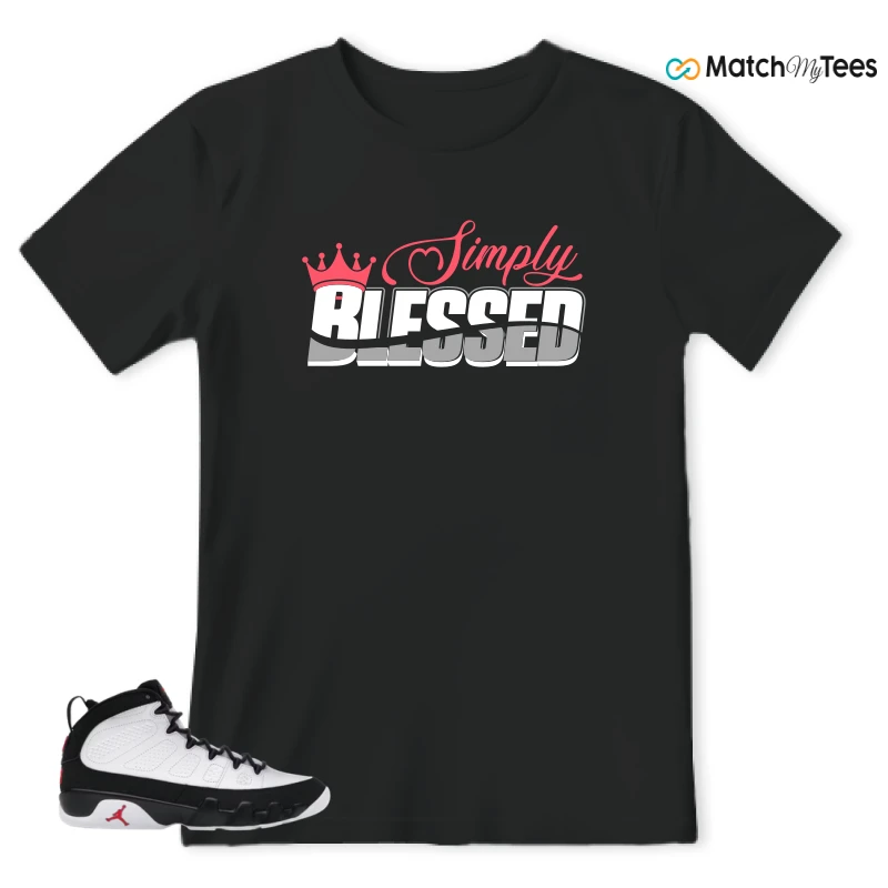 NIKE JORDAN 9 RETRO OG SPACE JAM (2026) SNEAKER Matching Tees t-shirt