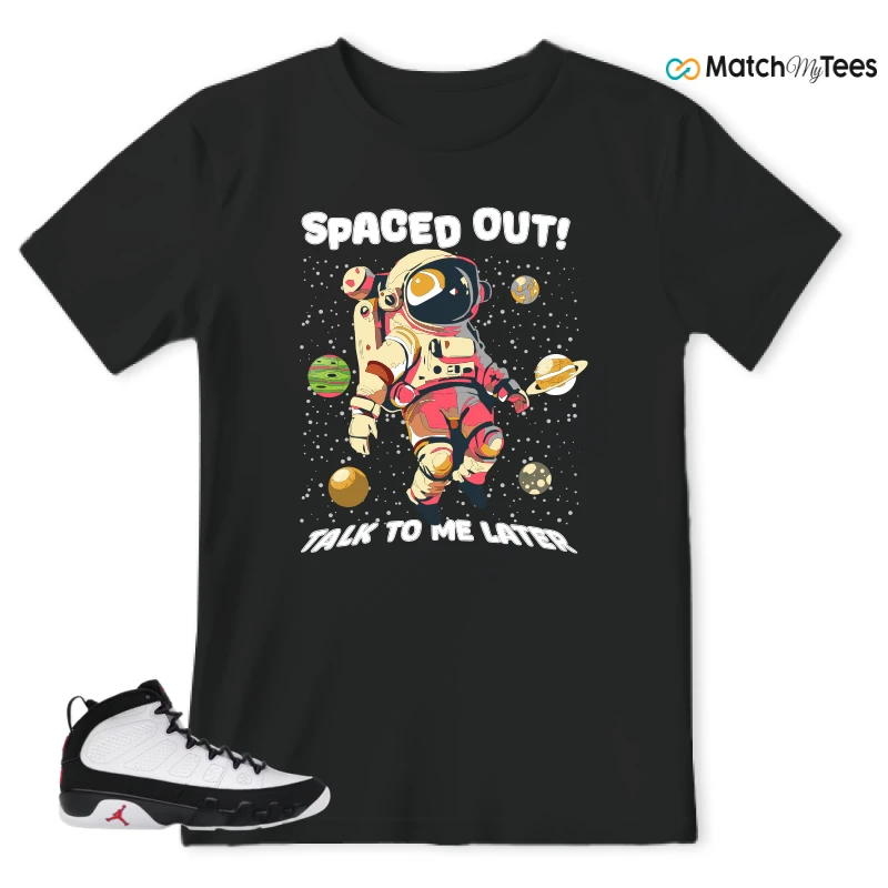 NIKE JORDAN 9 RETRO OG SPACE JAM (2026) SNEAKER Matching Tees t-shirt
