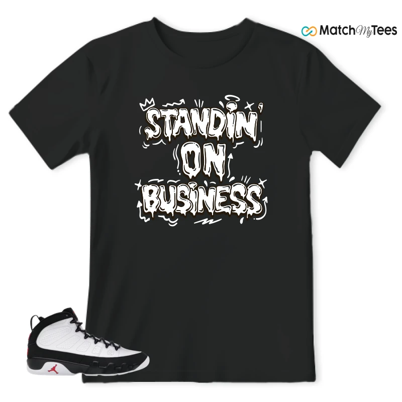 NIKE JORDAN 9 RETRO OG SPACE JAM (2026) SNEAKER Matching Tees t-shirt