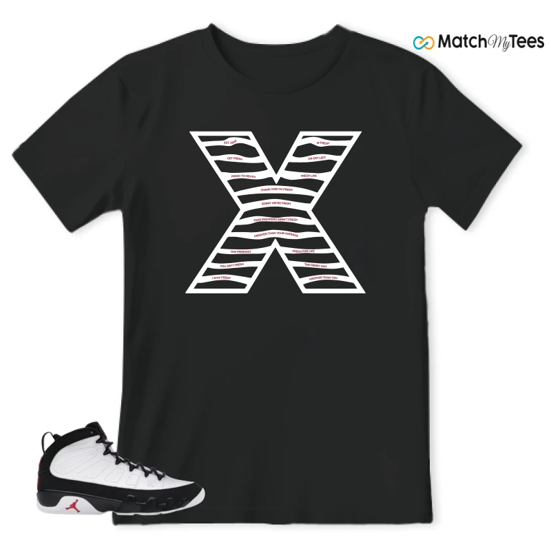 NIKE JORDAN 9 RETRO OG SPACE JAM (2026) SNEAKER Matching Tees t-shirt