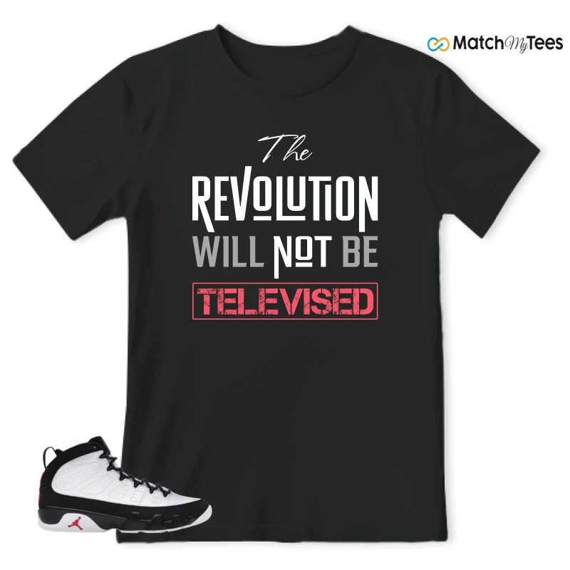 NIKE JORDAN 9 RETRO OG SPACE JAM (2026) SNEAKER Matching Tees t-shirt