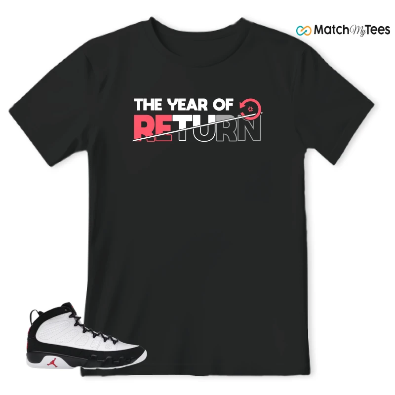 NIKE JORDAN 9 RETRO OG SPACE JAM (2026) SNEAKER Matching Tees t-shirt