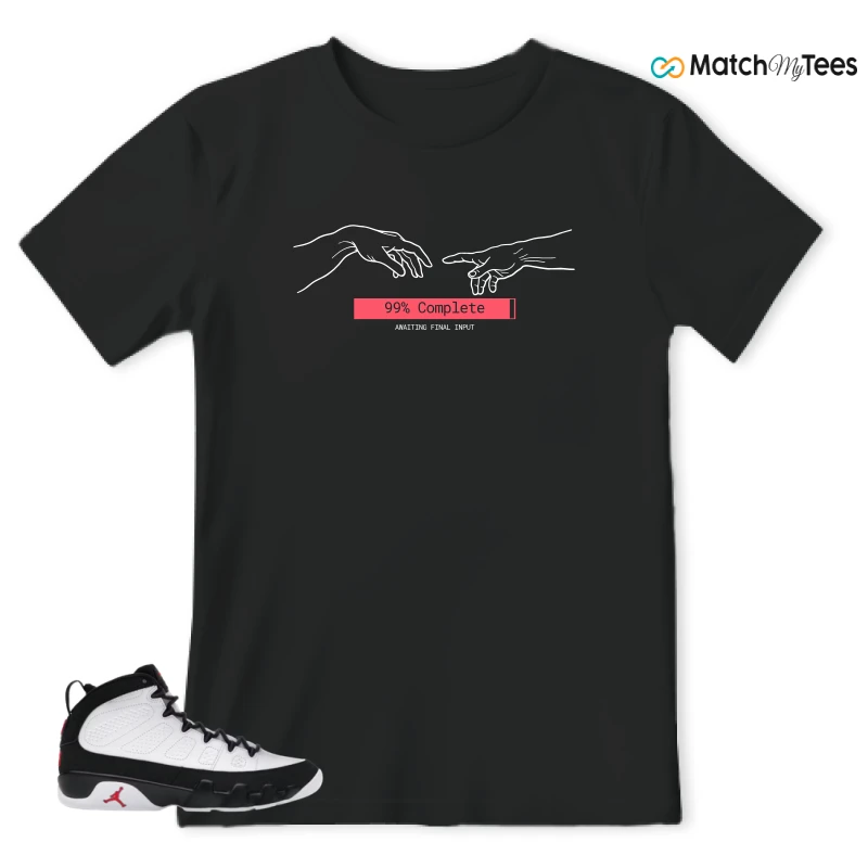 NIKE JORDAN 9 RETRO OG SPACE JAM (2026) SNEAKER Matching Tees t-shirt
