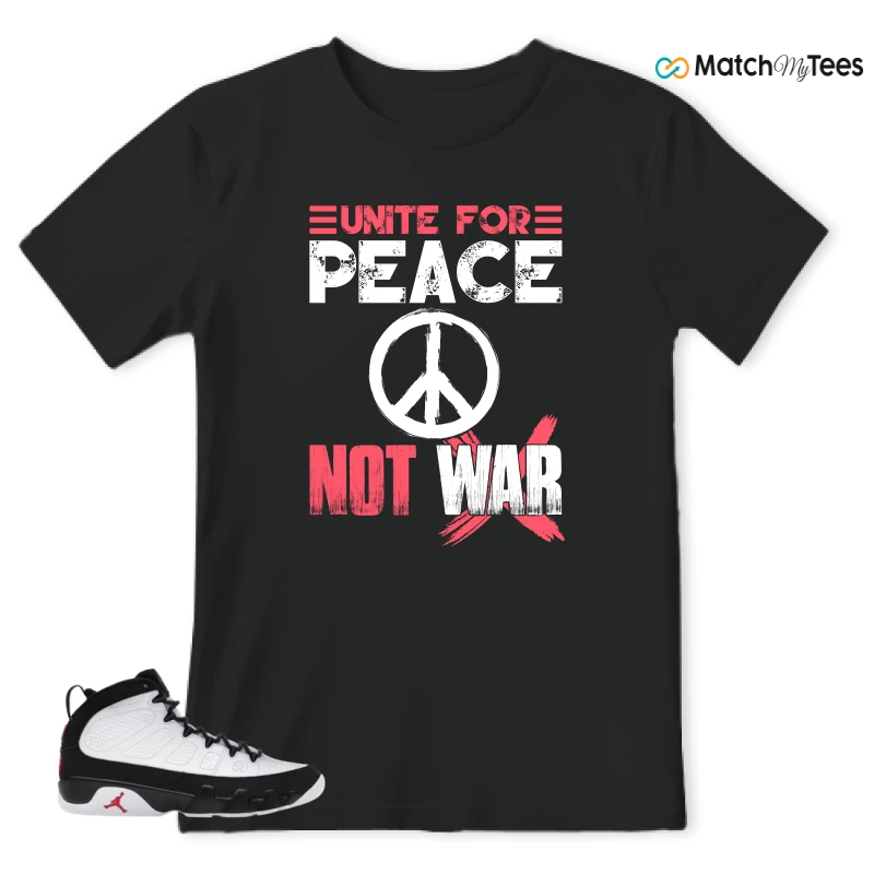 NIKE JORDAN 9 RETRO OG SPACE JAM (2026) SNEAKER Matching Tees t-shirt