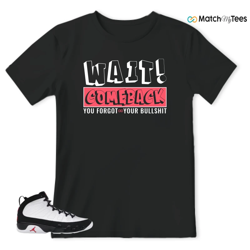 NIKE JORDAN 9 RETRO OG SPACE JAM (2026) SNEAKER Matching Tees t-shirt