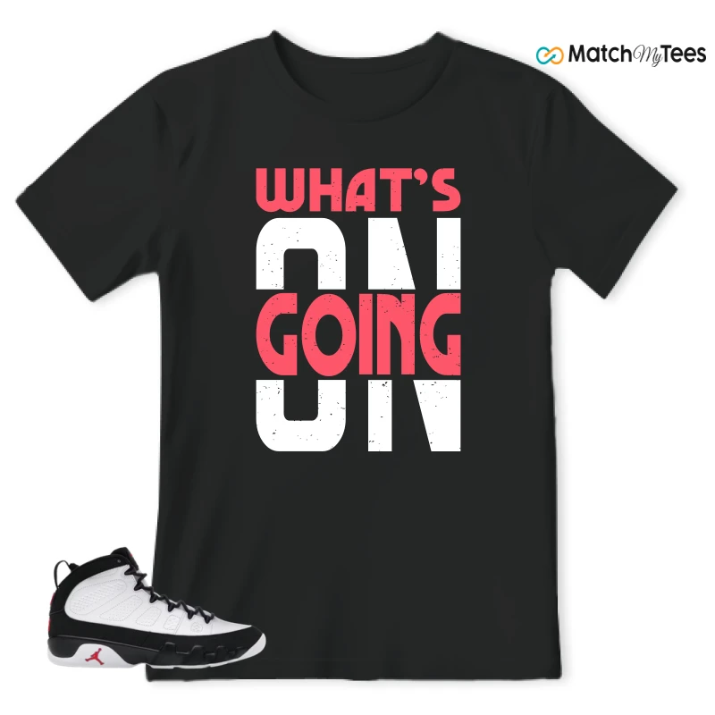 NIKE JORDAN 9 RETRO OG SPACE JAM (2026) SNEAKER Matching Tees t-shirt