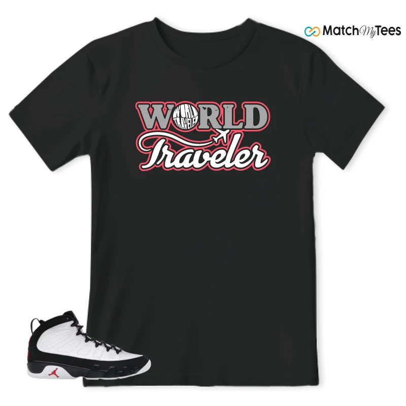 NIKE JORDAN 9 RETRO OG SPACE JAM (2026) SNEAKER Matching Tees t-shirt