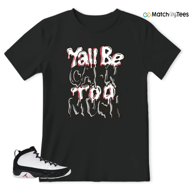NIKE JORDAN 9 RETRO OG SPACE JAM (2026) SNEAKER Matching Tees t-shirt