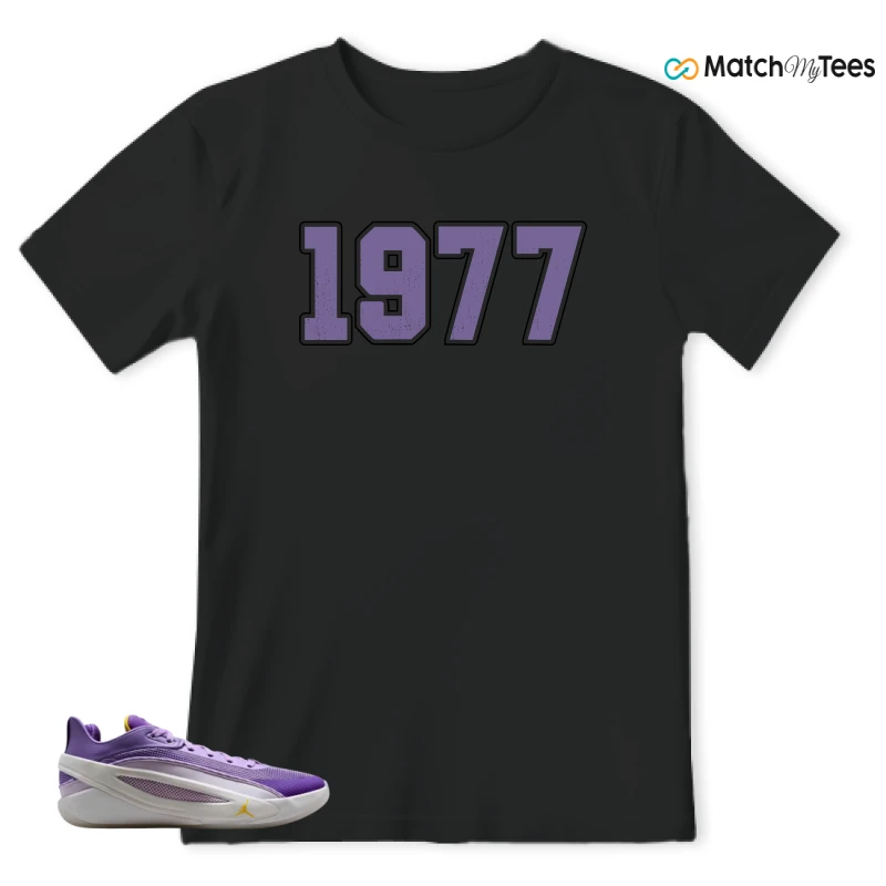 NIKE JORDAN LUKA 5 LAKERS SNEAKER Matching Tees t-shirt