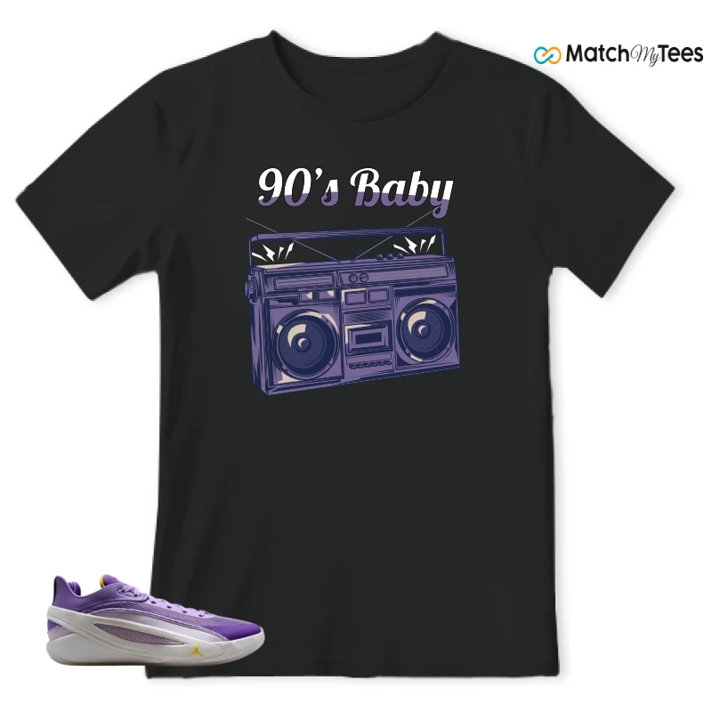 NIKE JORDAN LUKA 5 LAKERS SNEAKER Matching Tees t-shirt