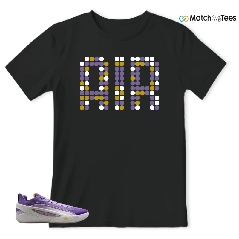 NIKE JORDAN LUKA 5 LAKERS SNEAKER Matching Tees t-shirt