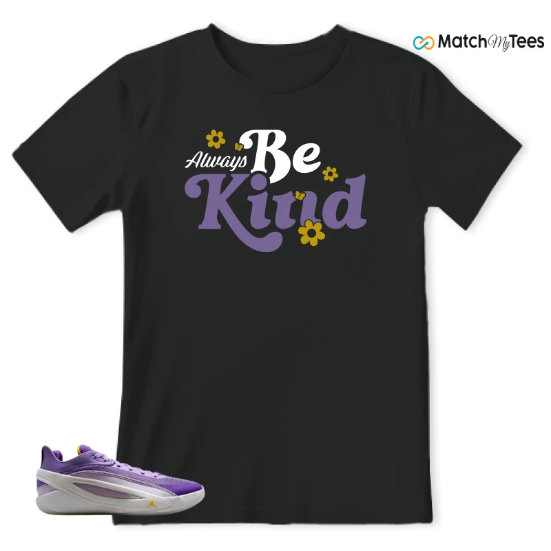 NIKE JORDAN LUKA 5 LAKERS SNEAKER Matching Tees t-shirt