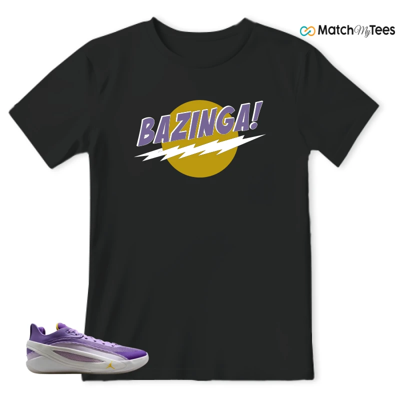 NIKE JORDAN LUKA 5 LAKERS SNEAKER Matching Tees t-shirt