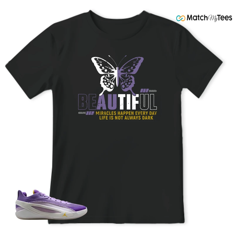 NIKE JORDAN LUKA 5 LAKERS SNEAKER Matching Tees t-shirt