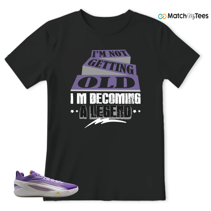 NIKE JORDAN LUKA 5 LAKERS SNEAKER Matching Tees t-shirt