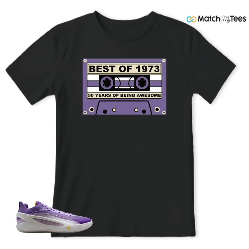 NIKE JORDAN LUKA 5 LAKERS SNEAKER Matching Tees t-shirt