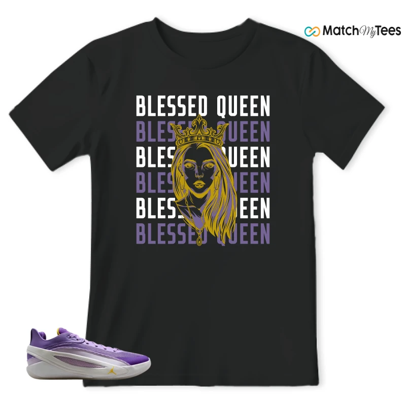 NIKE JORDAN LUKA 5 LAKERS SNEAKER Matching Tees t-shirt