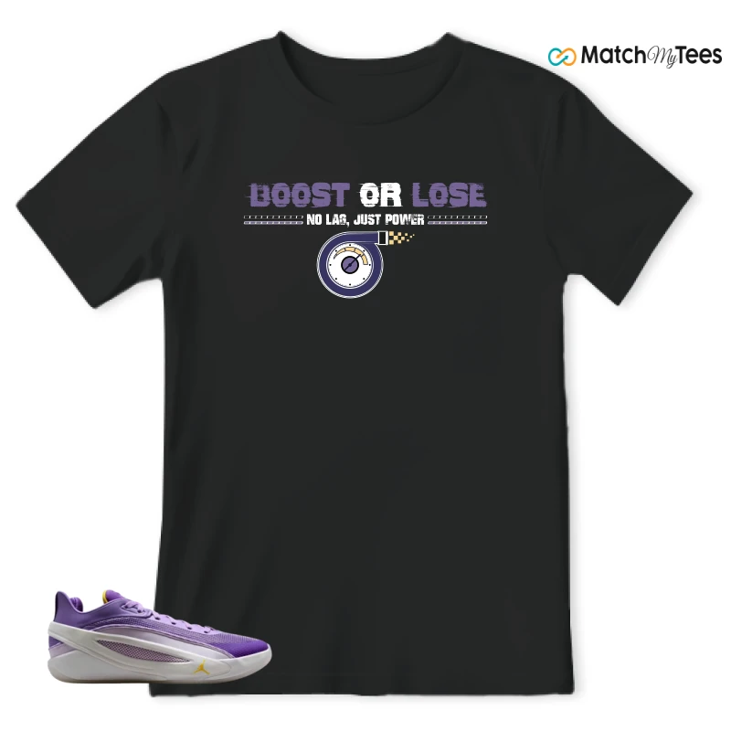 NIKE JORDAN LUKA 5 LAKERS SNEAKER Matching Tees t-shirt