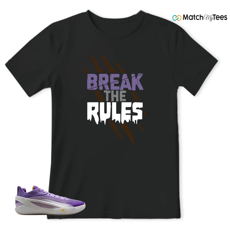NIKE JORDAN LUKA 5 LAKERS SNEAKER Matching Tees t-shirt