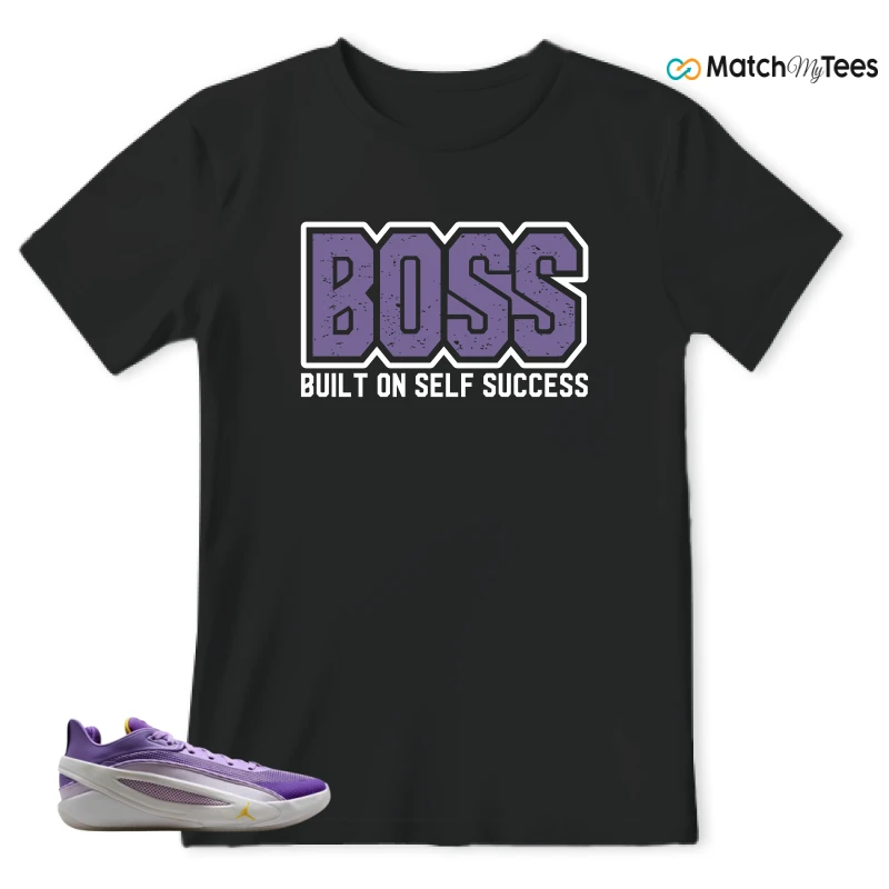 NIKE JORDAN LUKA 5 LAKERS SNEAKER Matching Tees t-shirt