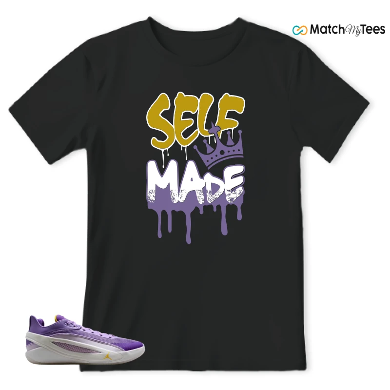 NIKE JORDAN LUKA 5 LAKERS SNEAKER Matching Tees t-shirt