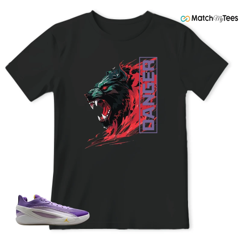 NIKE JORDAN LUKA 5 LAKERS SNEAKER Matching Tees t-shirt
