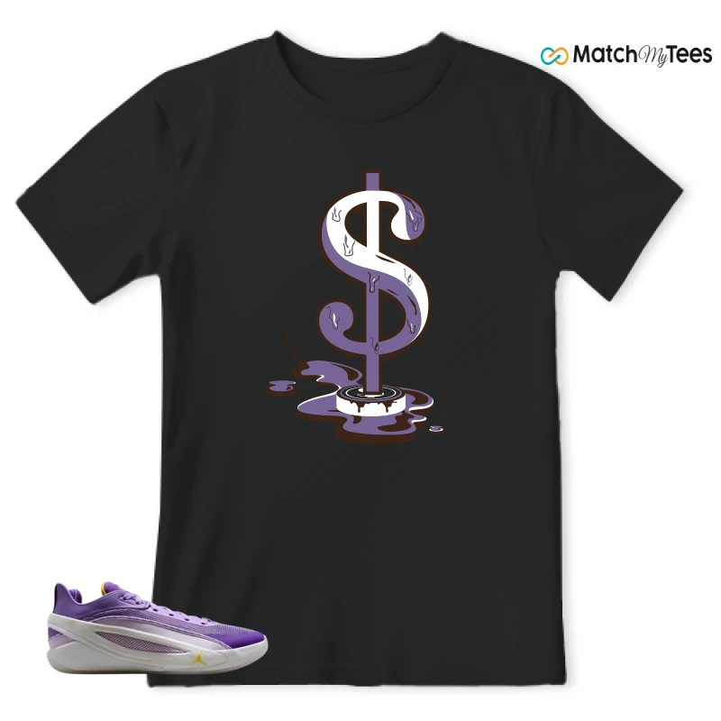 NIKE JORDAN LUKA 5 LAKERS SNEAKER Matching Tees t-shirt