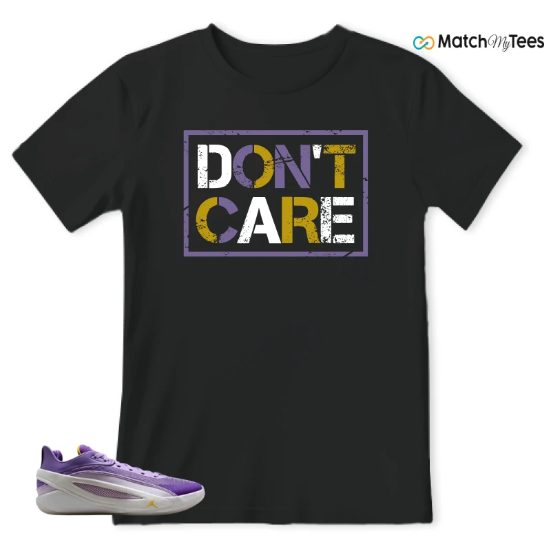 NIKE JORDAN LUKA 5 LAKERS SNEAKER Matching Tees t-shirt