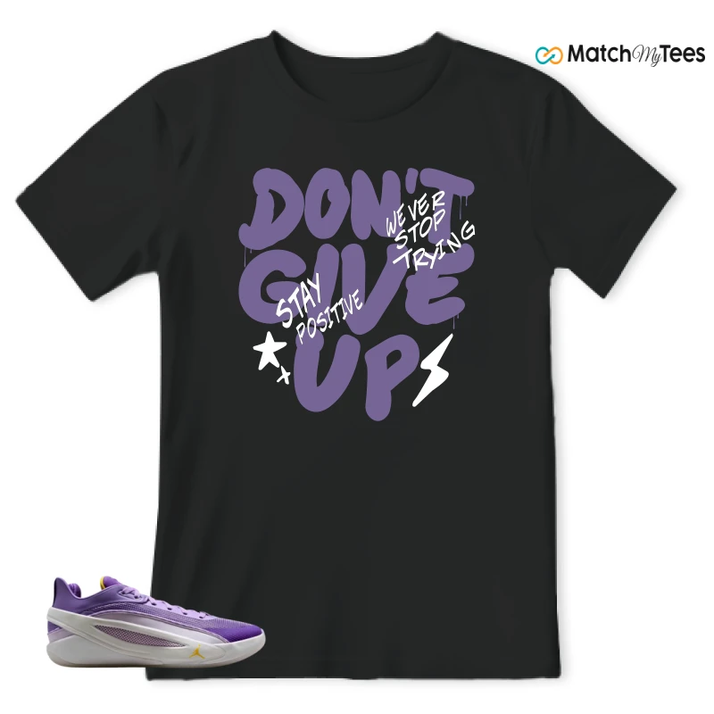 NIKE JORDAN LUKA 5 LAKERS SNEAKER Matching Tees t-shirt
